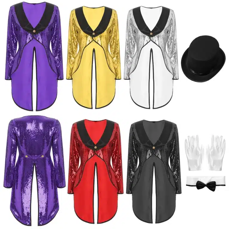 Costume à paillettes magicienne 2