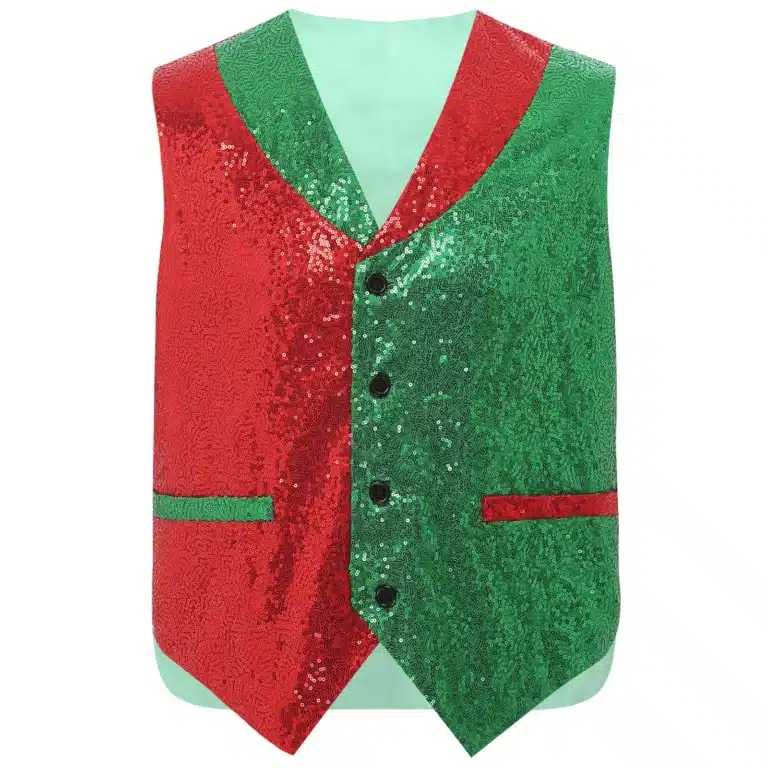 Gilet de lutin noël pour homme 5
