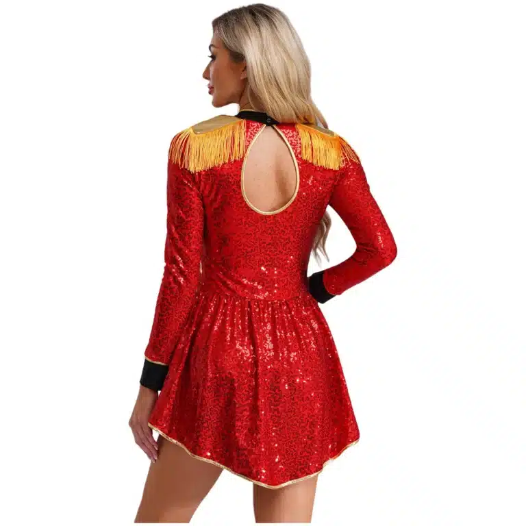Robe à paillettes cirque femme 3