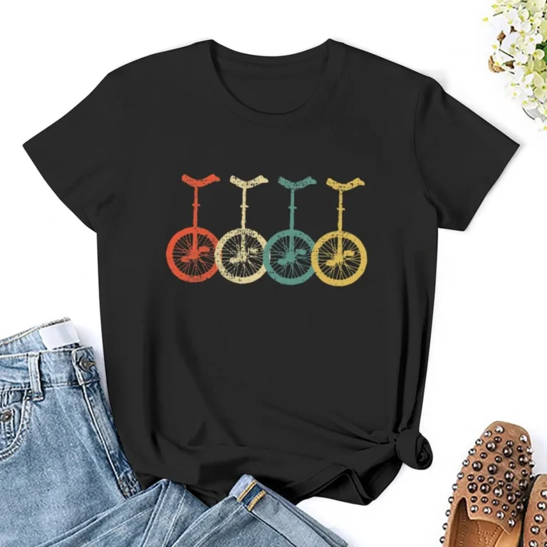 T-Shirt 4 monocycles pour femme 5