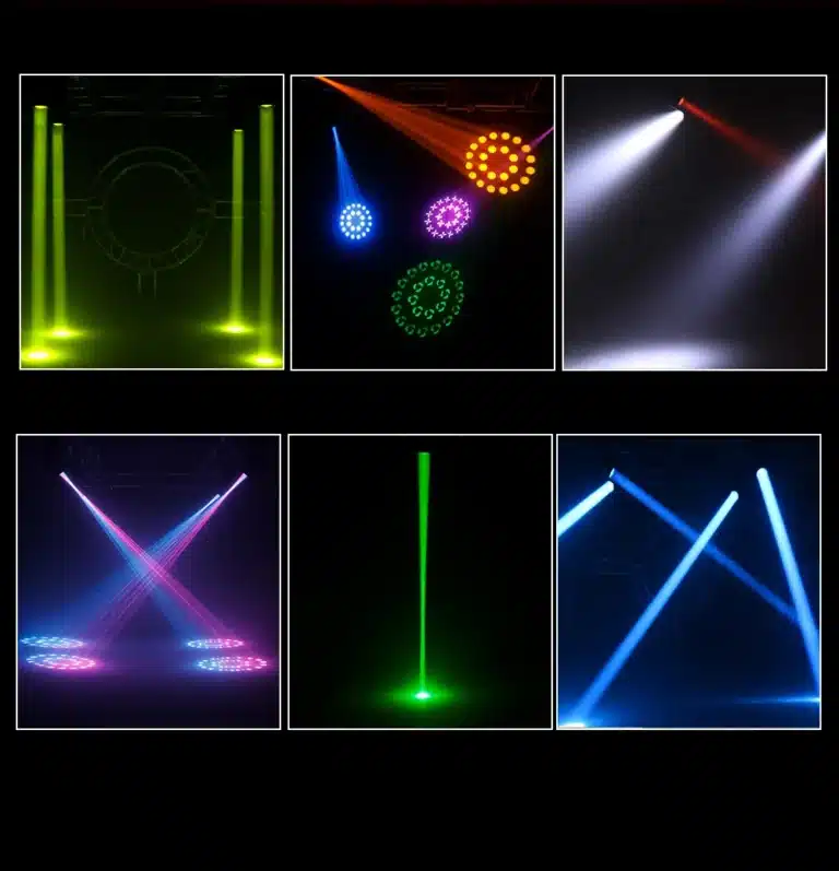 Faisceaux lumineux mobiles 300W (lot de 2) 21