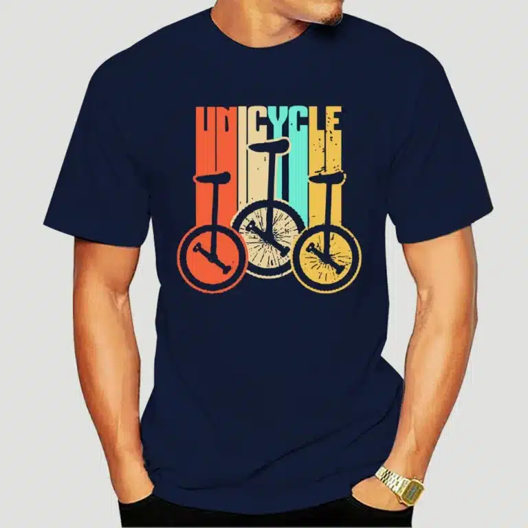 T-shirt unicycle pour homme 8