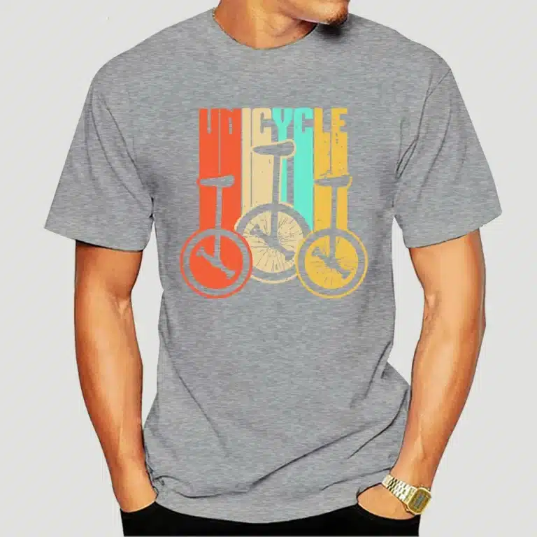 T-shirt unicycle pour homme 7