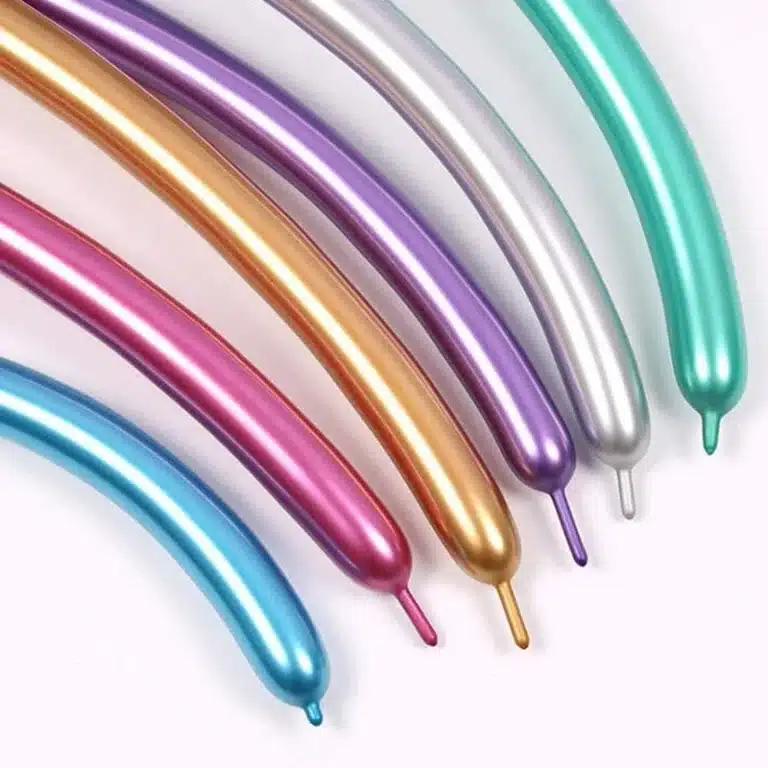 Ballons de sculpture métallisés 4