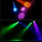 Faisceaux lumineux mobiles 300W (lot de 2) 24
