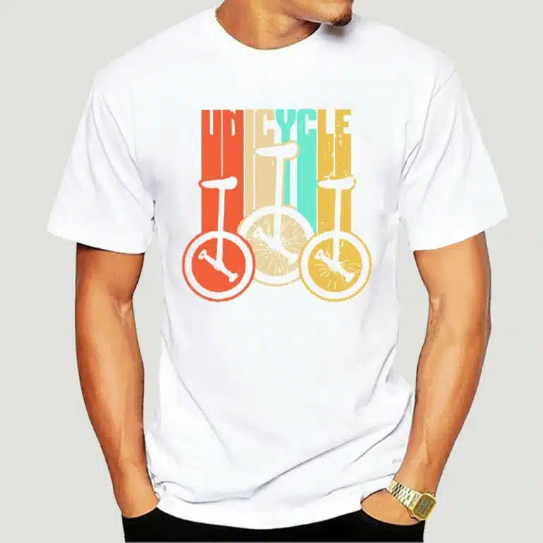 T-shirt unicycle pour homme 9