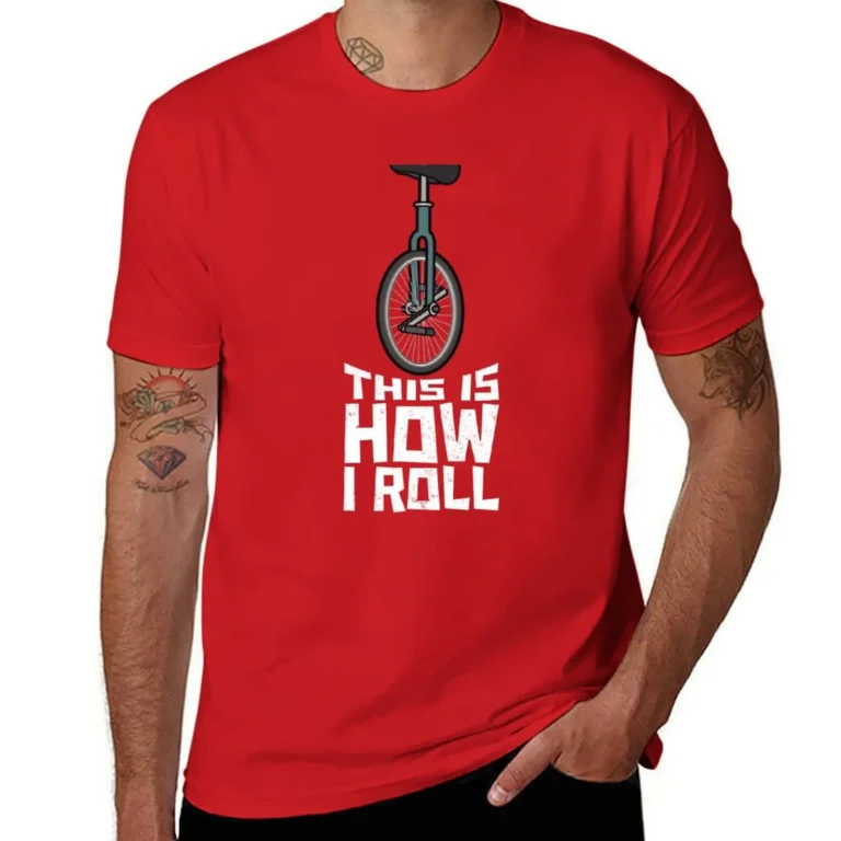 T-shirt monocycle This Is How I Roll pour homme 12