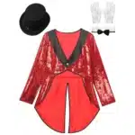 Costume à paillettes magicienne 5