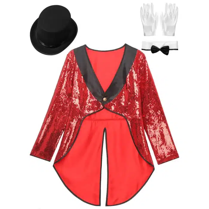 Costume à paillettes magicienne 5