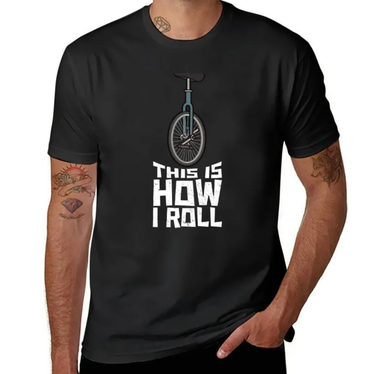 T-shirt monocycle This Is How I Roll pour homme 1