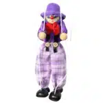Marionnette clown en bois 1