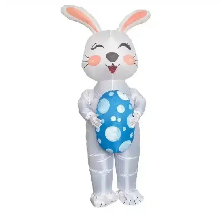 Costume Gonflable de Lapin de Pâques pour Adulte, Cosplay de ix 3