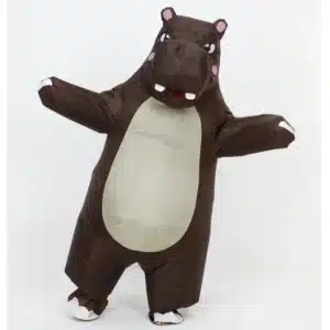 Costume gonflable hippopotame 1