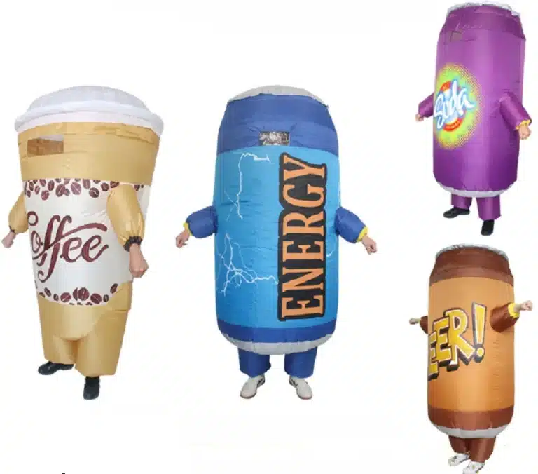 Costume gonflable boisson 1