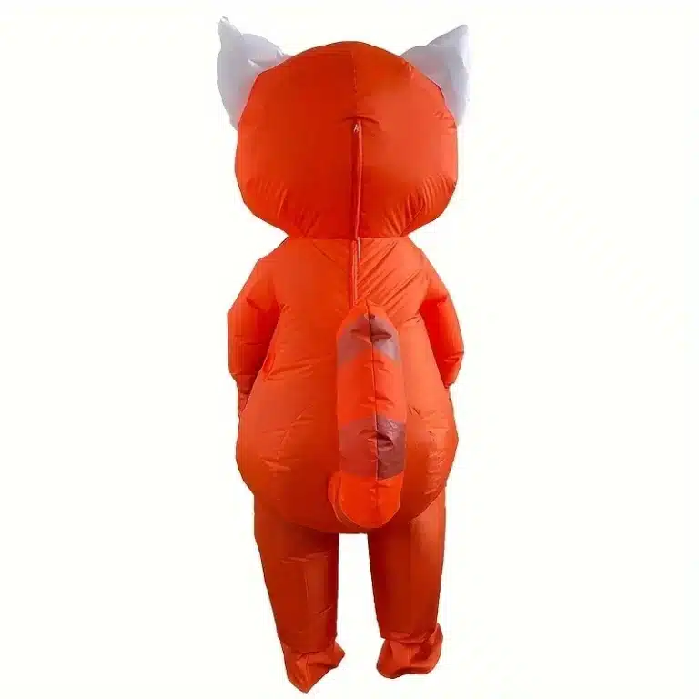 Costume gonflable panda orange 5