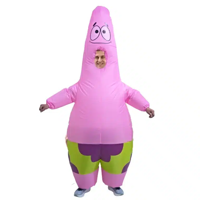Costume gonflable Patrick Star 8