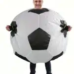 Costume de Football gonflable pour adultes, soufflé à l'air, drôle, jeu de rôle d'halloween, tenue de fête à domicile fantaisie pour hommes et femmes 1