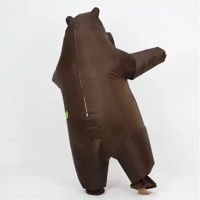 Costume gonflable hippopotame 3