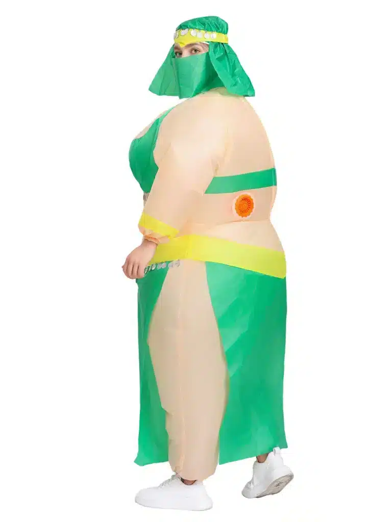 Costumes gonflables sultan et danseuse du ventre 6