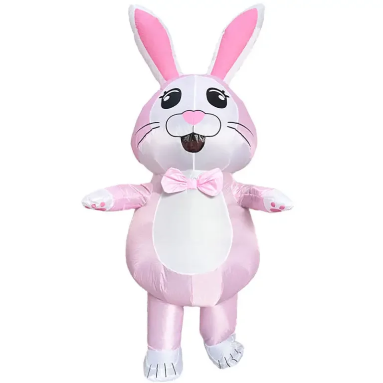 Costume Gonflable de Lapin de Pâques pour Adulte, Cosplay de ix 4