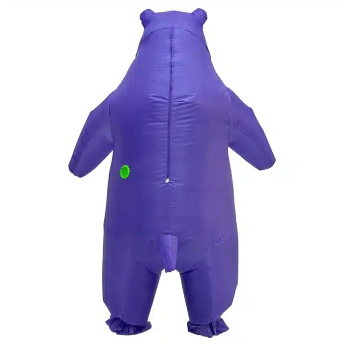 Costume gonflable hippopotame 4