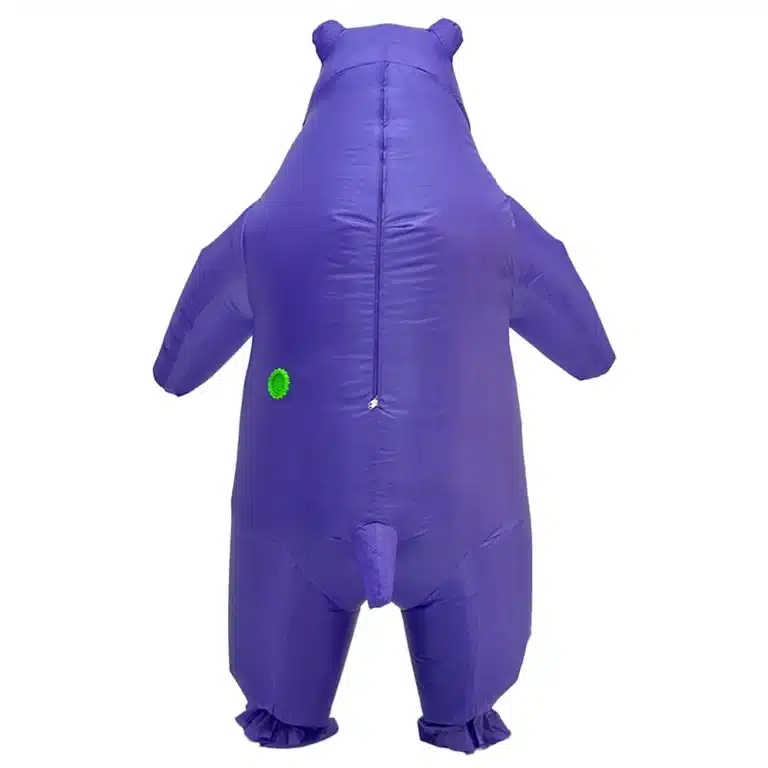 Costume gonflable hippopotame 4