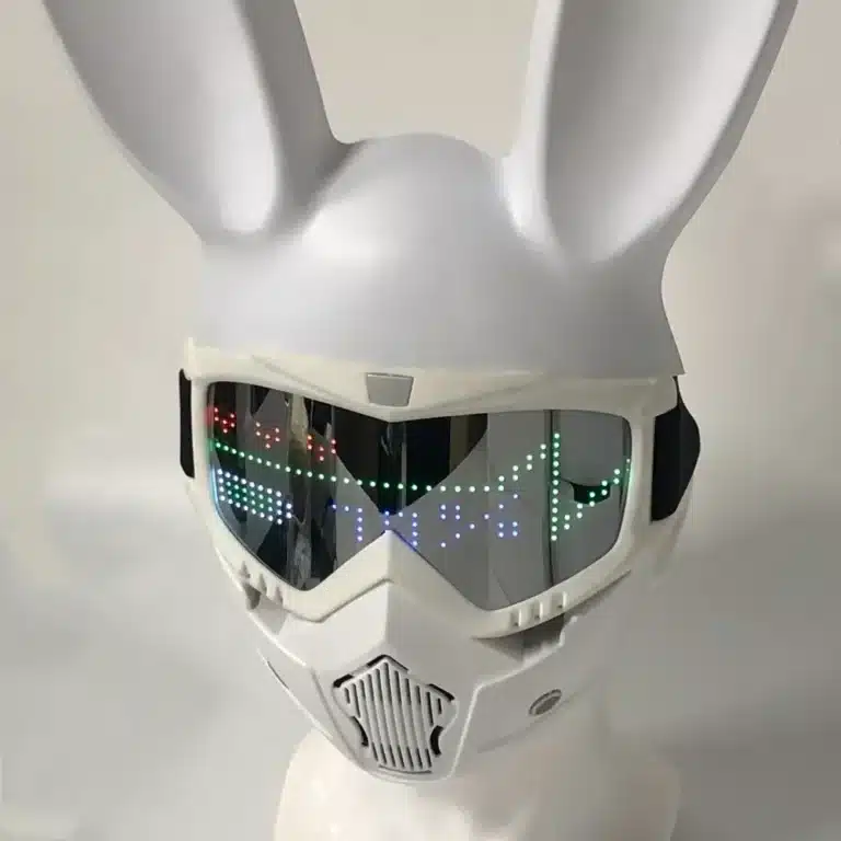 Masques LED lapin 5