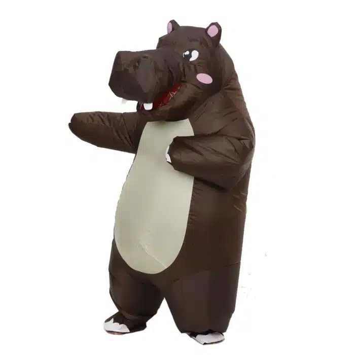 Costume gonflable hippopotame 2