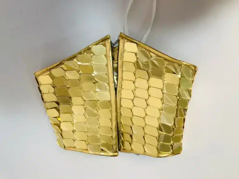 Combinaison à miroir dorés femme 4