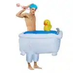 Costume gonflable de baignoire, jeu de rôle, Thanksgiving, noël, fête pour adultes, spectacle sur scène, costumes comiques 3