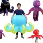 Costume gonflable poulpe 1