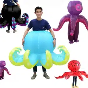 Costume gonflable poulpe 1