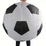 Costume de Football gonflable pour adultes, soufflé à l'air, drôle, jeu de rôle d'halloween, tenue de fête à domicile fantaisie pour hommes et femmes 3