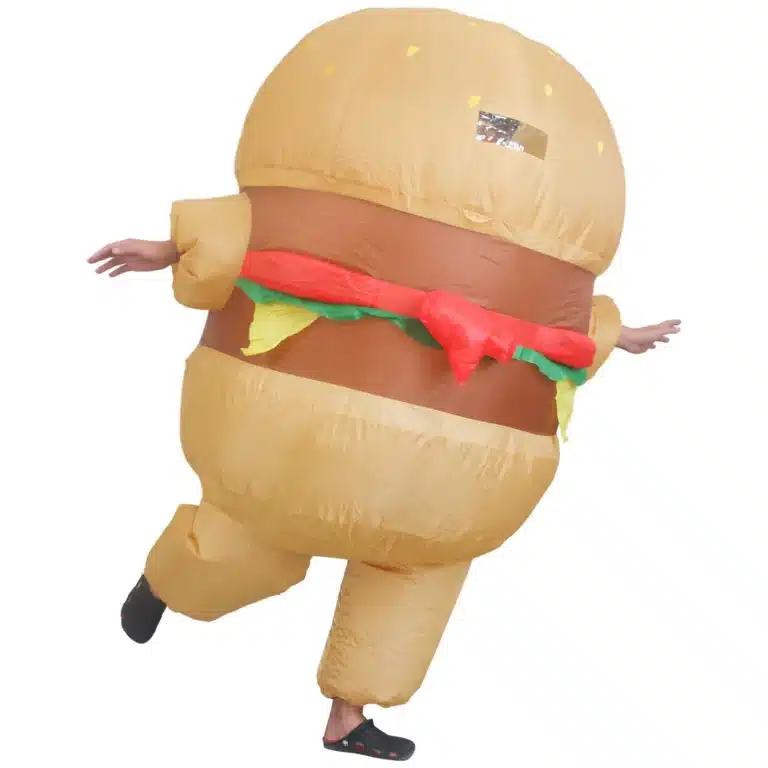 Costume Gonflable de Frites pour Halloween, Déguisement de Cosplay Amusant et Amusant 2