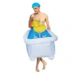 Costume gonflable de baignoire, jeu de rôle, Thanksgiving, noël, fête pour adultes, spectacle sur scène, costumes comiques 2