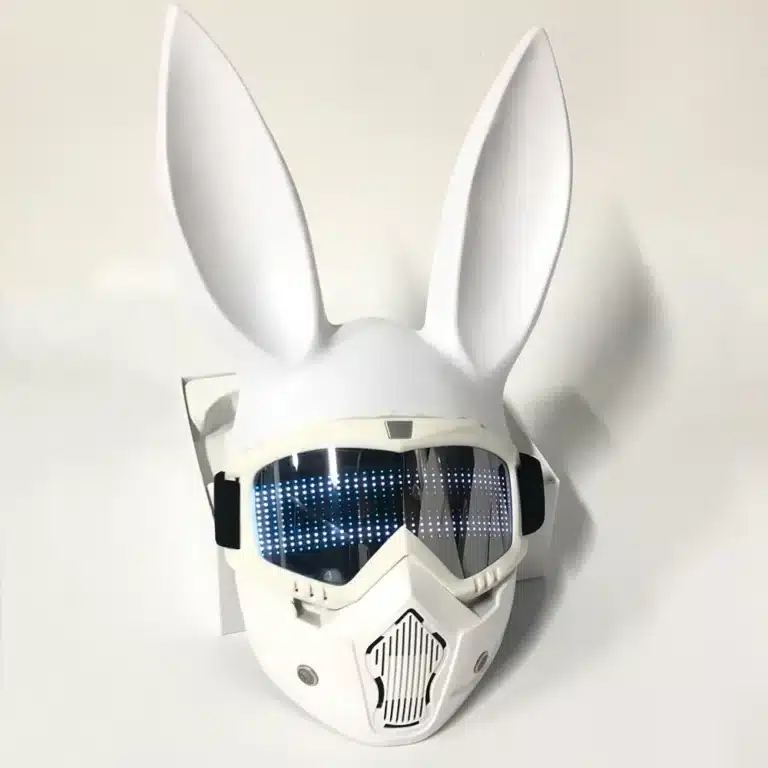Masques LED lapin 4
