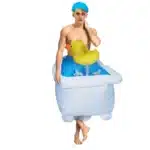 Costume gonflable de baignoire, jeu de rôle, Thanksgiving, noël, fête pour adultes, spectacle sur scène, costumes comiques 1