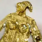 Combinaison à miroir dorés femme 6