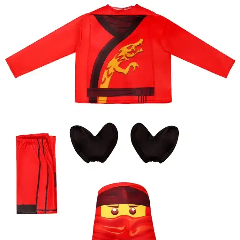 Costume gonflable ninja Lego 3