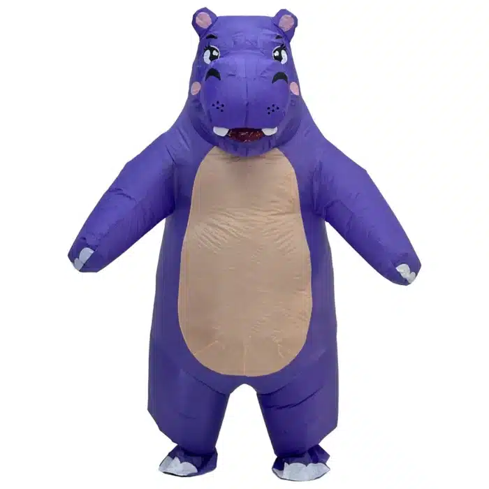 Costume gonflable hippopotame 6