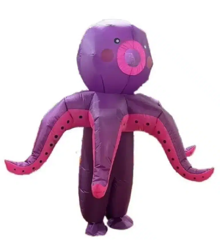 Costume gonflable poulpe 6