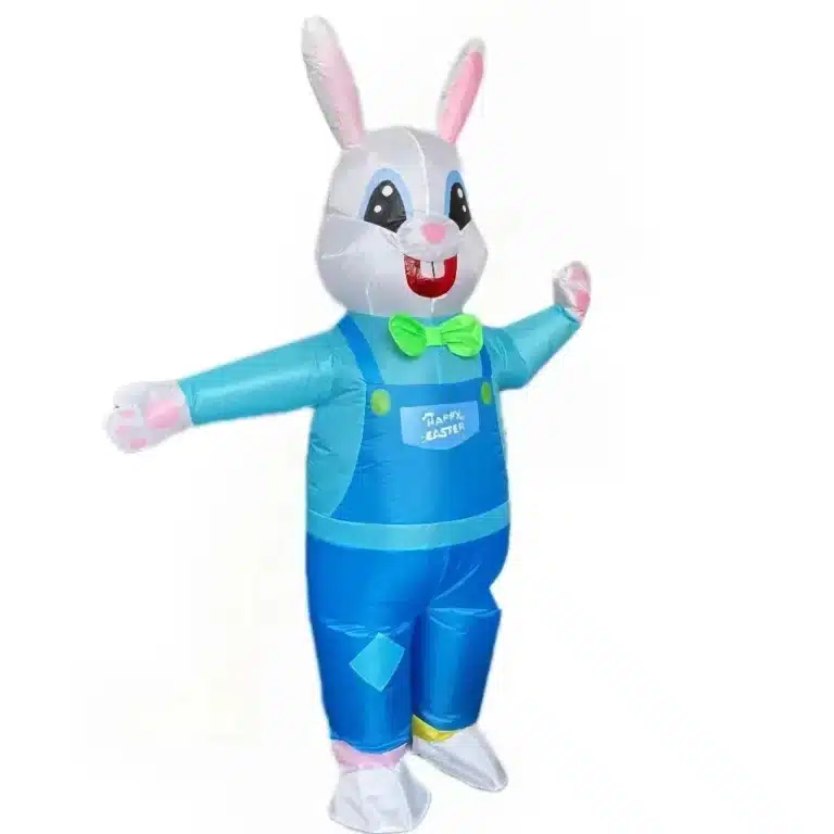 Costume Gonflable de Lapin de Pâques pour Adulte, Cosplay de ix 2