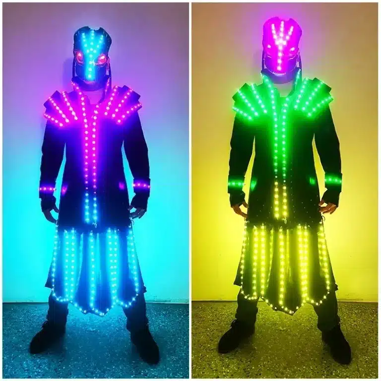 Costume alien LED 4
