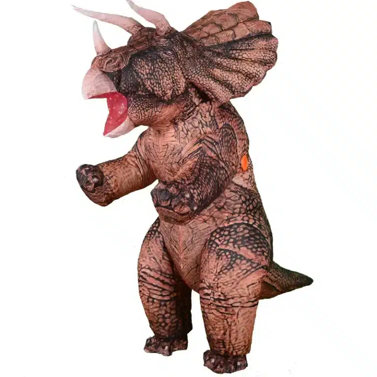 Costume gonflable Tricératops 9