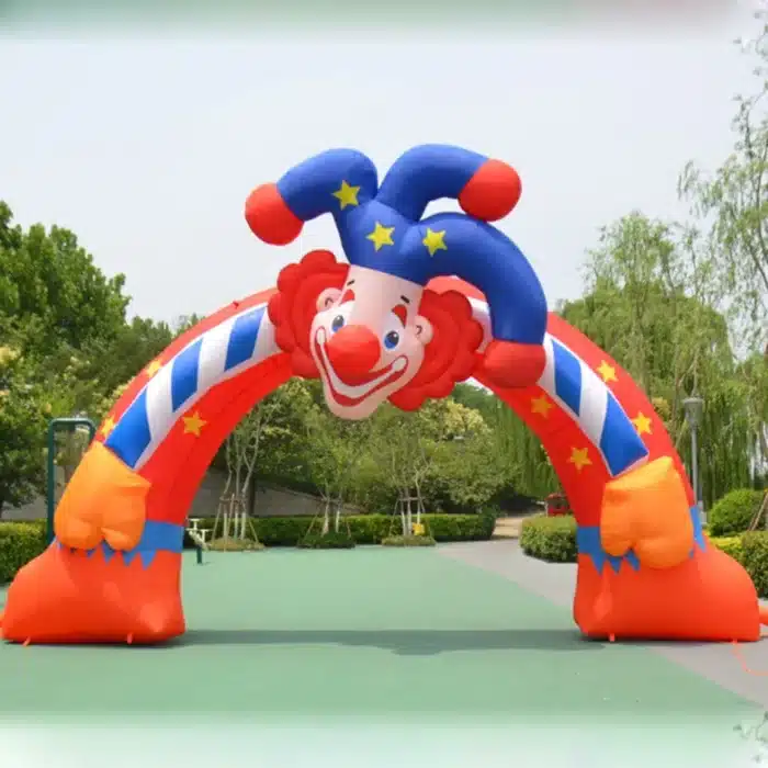 Arche gonflable clown 1