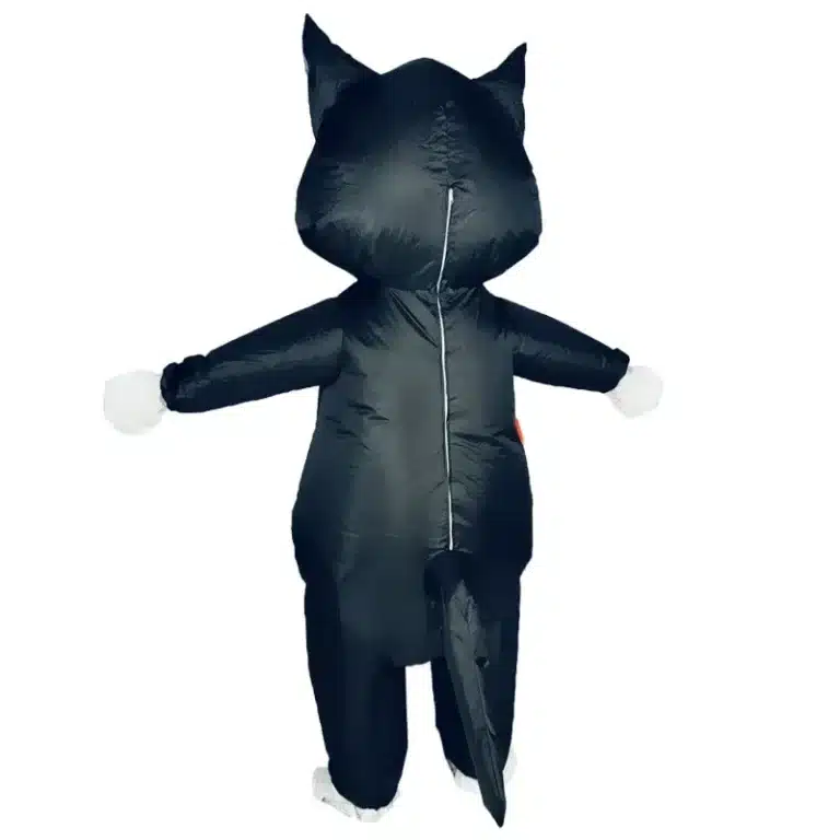 Mascotte gonflable chat 3