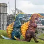 Costume gonflable spinosaure 1