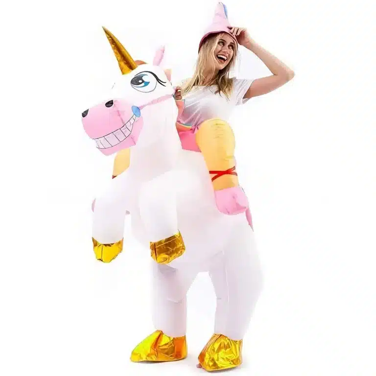 Costume gonflable licorne 4