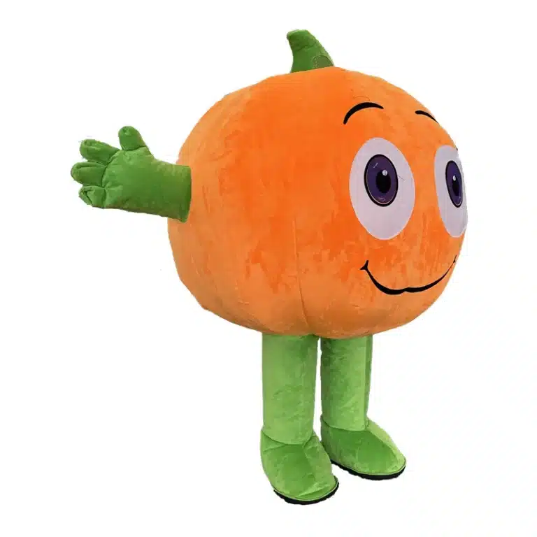 Mascotte orange 10