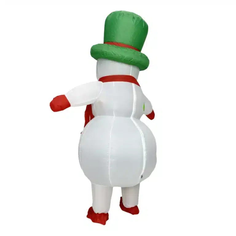 Costume gonflable bonhomme de neige 4